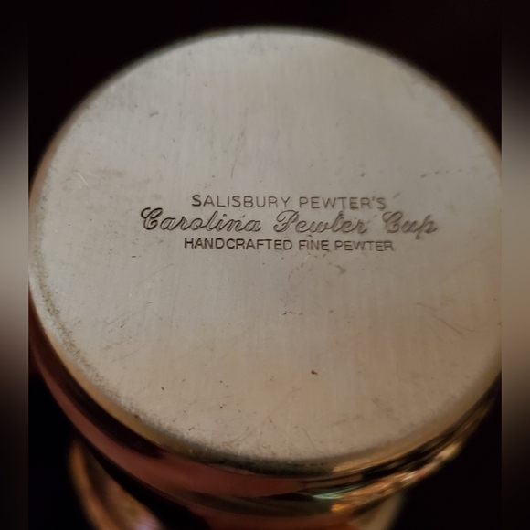 Salisbury Pewter's Carolina Pewter Cup - Picture 6 of 9